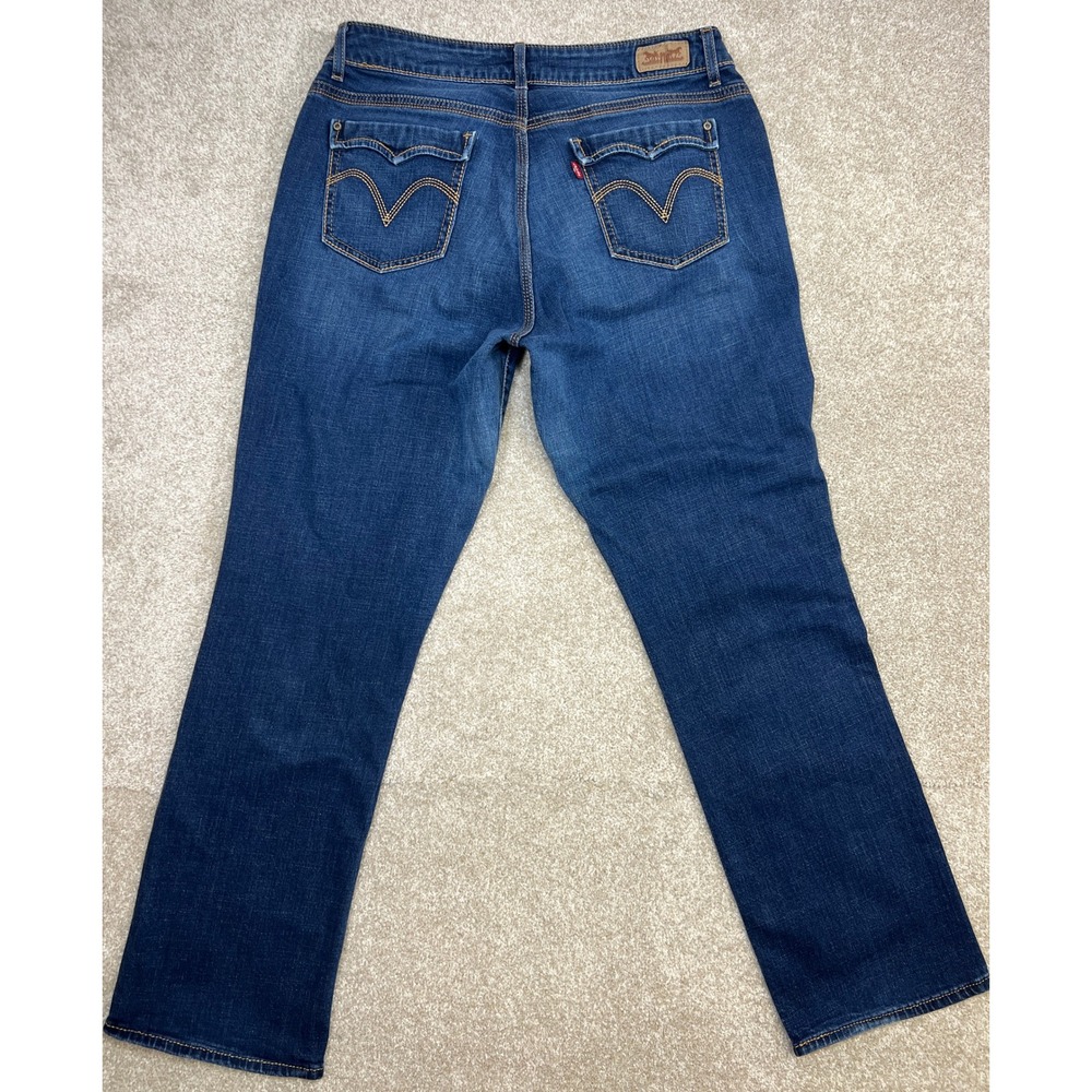 Levi's 529 Curvy Straight Jeans Women's 16M W32‎ L32 - Picture 2 of 10
